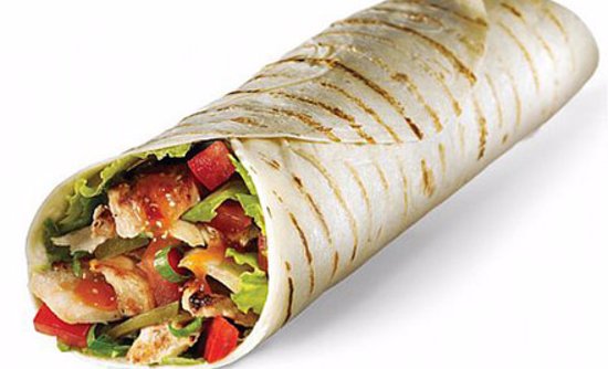 Chicken Shish Wrap 