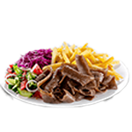 Tray Of Doner Meat 